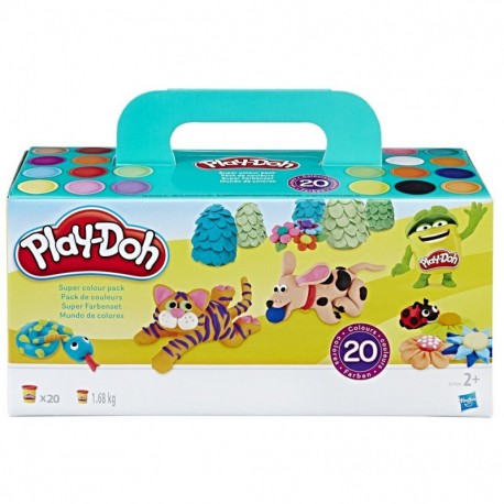 Play-Doh Pack 20 Botes Hasbro A7924EU8 