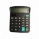 Calculadora, alta tecnología electrónica calculadora de sobremesa con pantalla grande de 12 dígitos, solar Power LCD pantalla