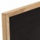 Gadgy ® Fieltro Letter Board 30x45 cm | Retro Tablero de Letras de Madera | Pizarra con 680 Letras & Numeros Blancos y Color 