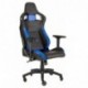 Corsair T1 Race Silla para Juegos, Polipiel, Azul, 58x58x134 cm