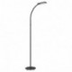 Lámpara Pie,Lámpara de pie LED 12W,172cm 3 secciones permiten 3 ajustes longitud,Aluminio & Acero 5 Temperatura color & 5 Ni