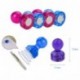 Aitsite 60 Piezas Color Strong Imanes de nevera Whiteboard Magnets Magnetic Push Pins para mapa, oficina, pizarra, refrigerad