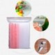 100 bolsas transparentes de plástico con cierre de cremallera para almacenamiento de artículos en el hogar, plástico, 6*8cm