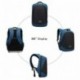 Mochilas antirobo,GENOLD Mochilas impermeable ordenador portatil 17.3 pulgadas con cargador USB Mochila viajes para ocio/nego