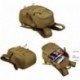 Selighting 12L Mini Mochila Táctica Militar Impermeable de Nylon Bolsa de Bandolera de Asalto MOLLE para Estudiantes Hombre p