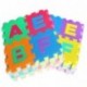 W-top 36 PCS Alfabeto Números Suave Alfombrilla de juego para niños, Actividad Puzzle Alfombras de juego Protección de piso -