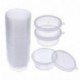 SWZY Slime Containers Box 24Pcs con tapas para pegamento/agua / cosmética/plastilina