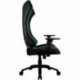 ThunderX3 UC5HEX - Silla gaming profesional 7 colores RGB, 3 efectos, altura regulable, respaldo ajustable 180 grados, repos