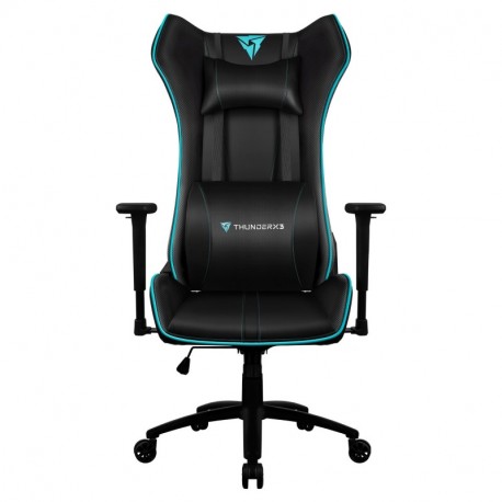 ThunderX3 UC5HEX - Silla gaming profesional 7 colores RGB, 3 efectos, altura regulable, respaldo ajustable 180 grados, repos