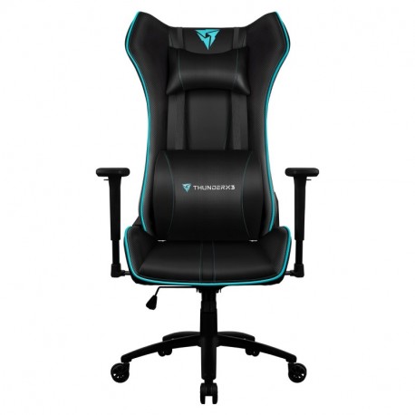 ThunderX3 UC5HEX - Silla gaming profesional 7 colores RGB, 3 efectos, altura regulable, respaldo ajustable 180 grados, repos