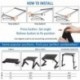 Wonder Worker Einstein Mesa Ordenador Portátil Multifuncional Ajustable Bandeja de Escritorio Para Diván Sofá Cama Alfombrill