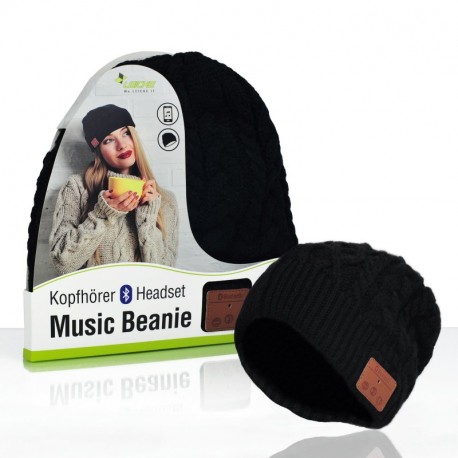 Sharon Music Gorro Beanie Bluetooth Manos Libres Inalámbrico | Gorro Deportivo Unisex | Gorro Inteligente con Auriculares Est