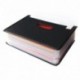 Uarter 24 Carpeta de bolsillo A4 Gestión profesional de documentos Base de datos de archivos grandes Organización de document