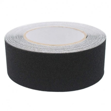 ARTGEAR Antideslizante antideslizante seguridad cinta antideslizante adhesiva respaldados por cinta 5cm/10M - Negro