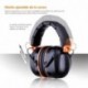 Proteccion auditiva,Tacklife HNRE1 Orejeras Protectores SNR 34dB,Plegables Defensores del Oído con Tecnología de Cancelación 