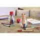 Premium de fieltro de lápiz STABILO Pen 68 Mini – Colorful Ideas – 12er Pack – con 12 Diferentes Colores en bolsa la bombilla