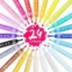 Ligtwish STA - Rotuladores de pintura acrílica, 24 colores