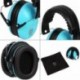 EAREST Orejeras de Protección Reducción de Ruido, Earmuffs Protectores Auditivos de Seguridad Anti-ruido, NRR 20DB Profesiona