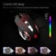 inphic Ratón Gaming Silencioso, 4800 dpi USB Alámbrico Ratón Gamer Raton Ordenador PC Portátil de Alta 7 RGB LED, 6 Botones P