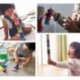 GiBot Lápices de colores para niños, agarre de palma de la mano, surtido de 12 colores, apilables y apto para niños pequeños,