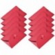 50 Piezas Mini Sobres de Papel Kraft Sobre de Tarjeta de Regalo con Cierre de Corazón para Tarjetas de Regalo de Navidad Arte
