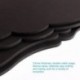 WINOMO 4pcs Pequeña Pizarras de Madera Mensajes Signos DIY Pizarras de Doble Cara Colgantes con Paño de Limpieza