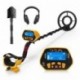 URCERI 1028 Detector de Metales, Alta Sensibilidad, 2 Modos de busca, Pantalla LCD, Modo de Sonido, Bobina de Búsqueda Sensib