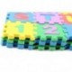 Hunpta Mini 36 piezas de goma EVA Puzzle niños juguete alfabeto letras numérico alfombra de espuma educación juguetes, a, 1