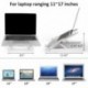 Laptop stand -Soporte ergonómico de aluminio para laptop - Soporte fijo y portátil para computadora portátil - Soporte para P