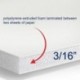 Cartón Pluma 750 x 500 x 5mm - 12 Unidades - Tablero Blanco de Espuma - Hoja de Gomaespuma Ligero para Artesanía, Enmarcar, A