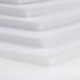 Cartón Pluma 750 x 500 x 5mm - 12 Unidades - Tablero Blanco de Espuma - Hoja de Gomaespuma Ligero para Artesanía, Enmarcar, A