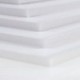 Cartón Pluma 750 x 500 x 5mm - 12 Unidades - Tablero Blanco de Espuma - Hoja de Gomaespuma Ligero para Artesanía, Enmarcar, A