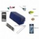 Estuche,Estuches Grandes con Dos Cremalleras Navy 