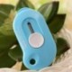 Tiptiper Mini Cutter, Plástico Shell + Blade, tamaño de bolsillo, auto-retráctil, ligero artesanal cuchillo herramienta de ma