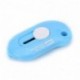 Tiptiper Mini Cutter, Plástico Shell + Blade, tamaño de bolsillo, auto-retráctil, ligero artesanal cuchillo herramienta de ma