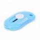 Tiptiper Mini Cutter, Plástico Shell + Blade, tamaño de bolsillo, auto-retráctil, ligero artesanal cuchillo herramienta de ma
