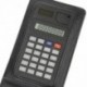 Agenda Commercial Bloc-notes Mémo A7 en cuir PU Journal de Poche Pratique Multi-fonction Portable avec Calculatrice et Stylo 