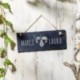 Casa Vivente – Pizarra con Grabado – Personalizada con los Nombres – para Parejas – Pizarra Decorativa Rectangular – con Cuer