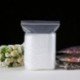 OUNONA Bolsas de cierre de cremallera Bolsas de plástico para alimentos Bolsas con cierre a presión bolsas Zip - 100 Piezas