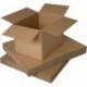 Pack de 20 cajas de cartón grande. Simple 52 x 35 x 31 cm. Marrón.
