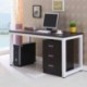 Mesa de Ordenador, Resistente Oficina Escritorio Estudio Escritorio, Moderno Simple Estilo Estación de Trabajo PC Mesa para O