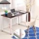 Mesa de Ordenador, Resistente Oficina Escritorio Estudio Escritorio, Moderno Simple Estilo Estación de Trabajo PC Mesa para O