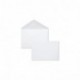 Clairefontaine 7701 C – Lote de 20 sobres compuesto de visita comprenant con forro 9 x 14 cm, color blanco