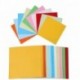 Origami ,Papel Origami 100 hojas Papel para Papiroflexia de Colores de papel floral, estampado de animal azteca geométrico - 