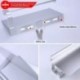 Gricol Portarrollo para Papel Higiénico, Autoadhesivo, Aluminio, Acabado Mate