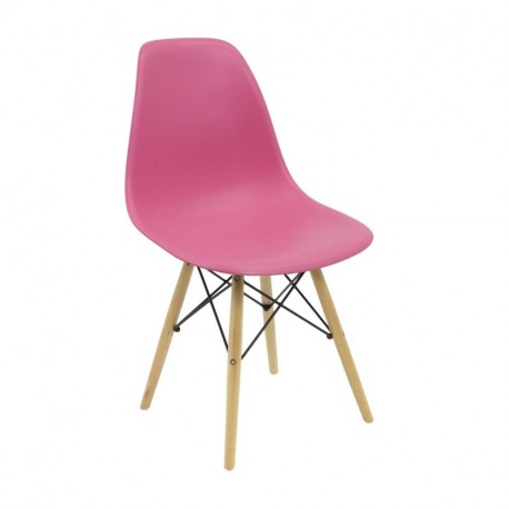 Vaukura Silla Eames - Silla Tower DSW Rosa