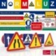 Normaluz RD80213 - Cintas de Balizamiento Protección Civil Balizamiento Plastico 7,5 cm x 200 m x 0,05 mm