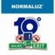 Normaluz RD80213 - Cintas de Balizamiento Protección Civil Balizamiento Plastico 7,5 cm x 200 m x 0,05 mm