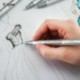 Ezigoo Rotulador Punta Fina para Bocetos, Dibujo Técnico, Documentos – Bolígrafos de Tinta Negra Puntas Variadas Pack de 6