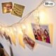Guirnalda Decorativa de 50 Luces con Clips para Fotografías y Arte – Decoración de Luz para Día de San Valentín – Cadena con 